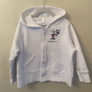 Girls DisneyWorld Zip Up Sweatshirt